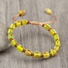 Bohemian Natural Stone Bracelet  Adjustable Braided Handmade Gemstone Wristband 7