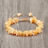 Coastal Boho Shell Bracelet Adjustable Handmade Beach Bangle 1