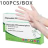 Disposable TPE Gloves  Latex Free Powder Free FoodSafe MultiUse Cleaning Gloves 1