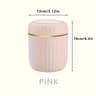 Compact Mini Desk Trash Can With Lid  Stylish Desktop Waste Bin Organizer For Home  Office 7