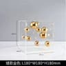 Modern Clear Acrylic Display Dome Cube  Minimalist Home Decor Accent 11