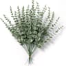 Lush Evergreen Artificial Eucalyptus Stems For Elegant Home  Wedding Decor 20pcs 7