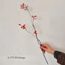 22 Chinese Style Artificial Autumn Branches  Elegant Faux Fall Decor Stems For Vase Arrangements 6