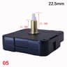 Silent Quartz Clock Mechanism Long Shaft DIY Wall Clock Repair Kit 6
