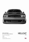 Dodge Challenger Redeye Hellcat Wall Art Canvas Print For Home Office Garage Decor 6