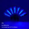 LED Rave Fan Light Up Folding Fan For Parties Festivals And Weddings 6