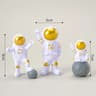 4Piece Astronaut Figurine Set Resin Space Decor Statues For Desk Shelf And Kids Room 14