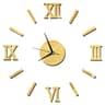 Modern DIY Mirror Wall Clock  Frameless 3D Decorative Wall Sticker Clock 9