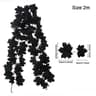 Harvest Glow Artificial Maple Leaf Garland For Fireplace Wedding  Thanksgiving Decor 8