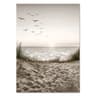 Nordic Coastal Canvas Wall Art Set  Minimalist Beach Flower Prints For Modern Home Decor 11