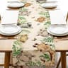 Vintage Floral Linen Table Runner For Farmhouse Dining  Seasonal Decor 6