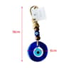 Handwoven Evil Eye Wall Hanging Nazar Protection Decor 5
