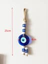 Handwoven Evil Eye Wall Hanging Nazar Protection Decor 10