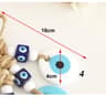 Lucky Blue Nazar Evil Eye Wall Hanging  Handmade Turkish Evil Eye Decor With Multicolor Beads 3