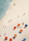 Summer Poolside Girl Canvas Art For Living Room And Beach House Decor 5