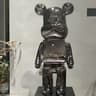 Luxe Mirror Bear Sculpture Resin Statue For Modern Home Decor 12