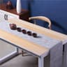 Modern Vinyl Table Runner For Dining Tables HeatResistant NonSlip Washable PVC Accent 6