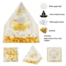 Peridot  Amethyst Crystal Pyramid Energy Generator For Meditation And Decor 6