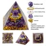 Peridot  Amethyst Crystal Pyramid Energy Generator For Meditation And Decor 11