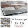Rustic Peel And Stick Brick Wall Stickers For Kitchen And Living Room Waterproof PVC Wall Panels 12