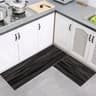 Modern Wood Grain NonSlip Floor Mat For Bathroom Kitchen  Entryway 6