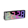 Modern LED Alarm Clock With Temperature Display  Adjustable Brightness 9