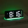 Dual Alarm LED Bedside Clock With Date Display Snooze  Night Light 5