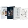 Aesthetic Decorative Book Set For Home Decor Coffee Table And Bookshelf Styling 4pcs 18