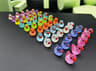 Glow In The Dark Mini Ducks Set  50 Mini Resin Ducks For Fairy Gardens Crafts And Micro Landscape D 6