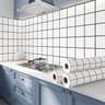 80cm Kitchen Backsplash Sticker Roll  OilProof Wallpaper With HeatResistant Waterproof SelfAdhesive 6