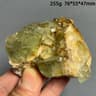 Madagascar Green Fluorite Crystal Cluster  Natural Healing Stone Decor  Mineral Specimen 3