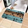 Cat Paw Print Doormat Absorbent Door Mat Washable Entryway Rug 7