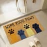 Cat Paw Print Doormat Absorbent Door Mat Washable Entryway Rug 10