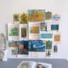 Nordic Aesthetic Photo Card Sticker Set For DIY Wall Collage Decor 11