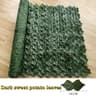 Evergreen Faux Ivy Privacy Screen Artificial Leaf Fence For Balcony And Backyard 9