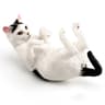 Realistic Orange Cat Figurine For Desk Decor Mini Sleeping Kitty Ornament 8