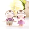 Fairy Garden Miniatures Couple Set With Tree Bench  Whimsical Miniature Garden Decor For Terrariums 8