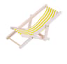 Dollhouse Beach Chair Set With Mini Beach Table Foldable Wooden Beach Furniture 9
