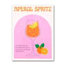 Retro Cocktail Canvas Wall Art Pink Strawberry Lemon Bar Poster 9
