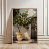 Italian Lemon Grove Canvas Art  Cottagecore Lemon Wall Art  Italian Landscape Print Set 11