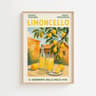 Italian Lemon Grove Canvas Art  Cottagecore Lemon Wall Art  Italian Landscape Print Set 6