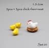5Piece Miniature Animal Figurines Set For Fairy Gardens Succulents And Aquariums 0