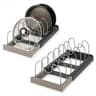 Expandable Pot And Pan Organizer Rack With Adjustable Shelves For Cabinets 7