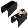 Acacia Wood Sofa Arm Tray Folding Couch Arm Tray Table For Drinks Snacks And Remotes 9
