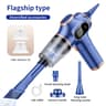 TurboClean Pro Portable Car Vacuum Cleaner  Wireless High Power Mini Vacuum 7