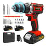 Rechargeable Cordless Drill And Electric Screwdriver Set For Home DIY 7