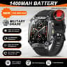 Rugged GPS Smartwatch With AMOLED Display  10ATM Waterproof  Military Smartwatch For Men 6