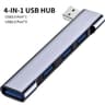 6in1 USBC Hub Laptop Docking Station With PD Charging  HighSpeed USB 30 6