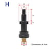 Karcher Foam Lance Adapter With Quick Connector  G14 Pressure Washer Foam Cannon Fitting 9