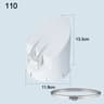 Universal AntiOdor Floor Drain Cover  InsectProof Rain Pipe Cap For 50160mm Pipes 8